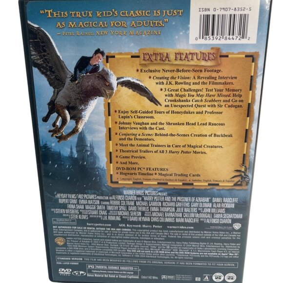Harry Potter And The Prisoner Of Azkaban 2-Disc Full-Screen Edition DVD - Picture 2 of 4